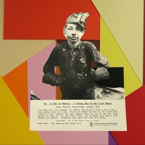 Life of Misery: Young Boy in the Coal Mines Photography